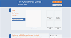 Desktop Screenshot of ppivacuumpumps.com
